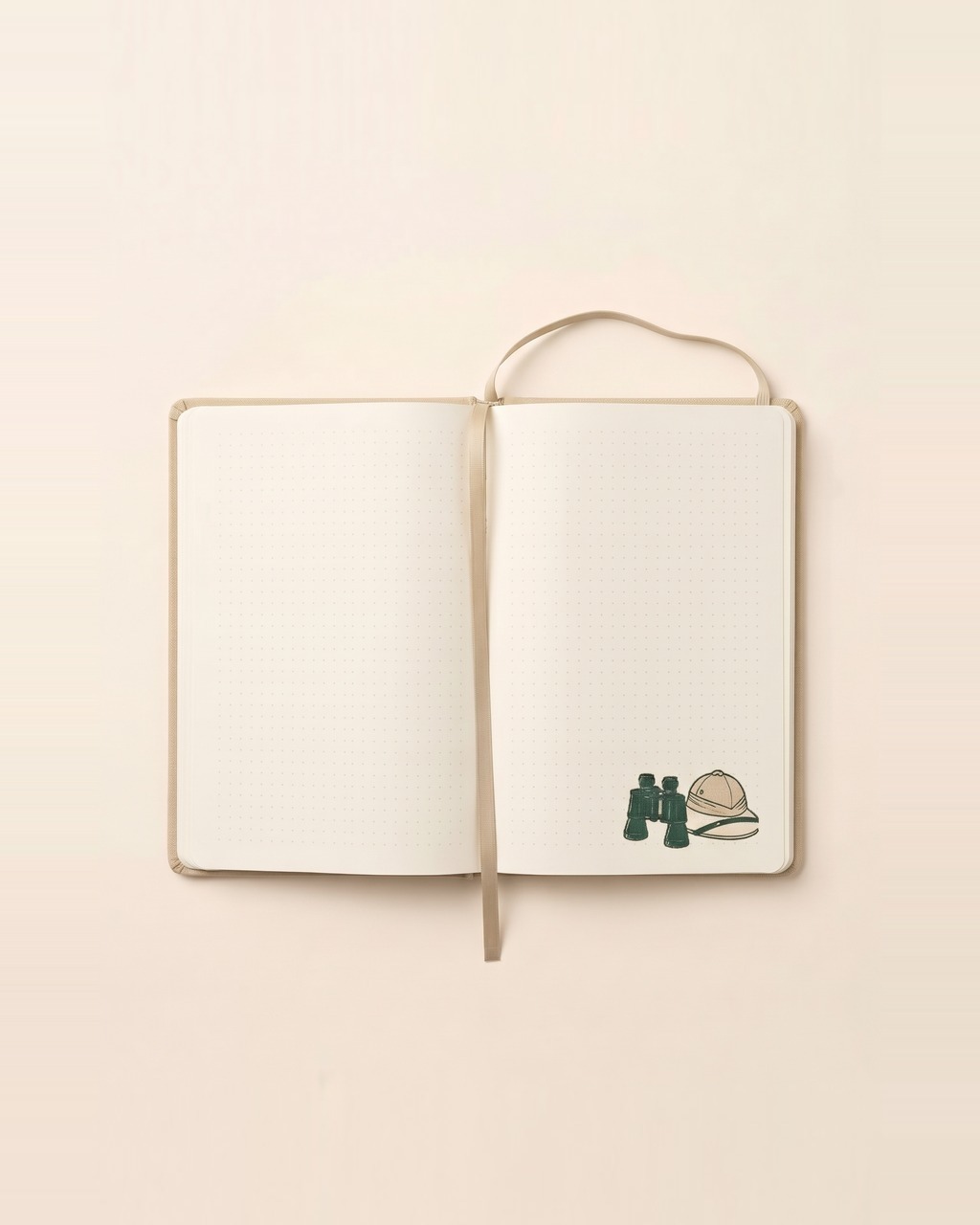 Binocular Trail Notebook in Khaki — view 2 of 3