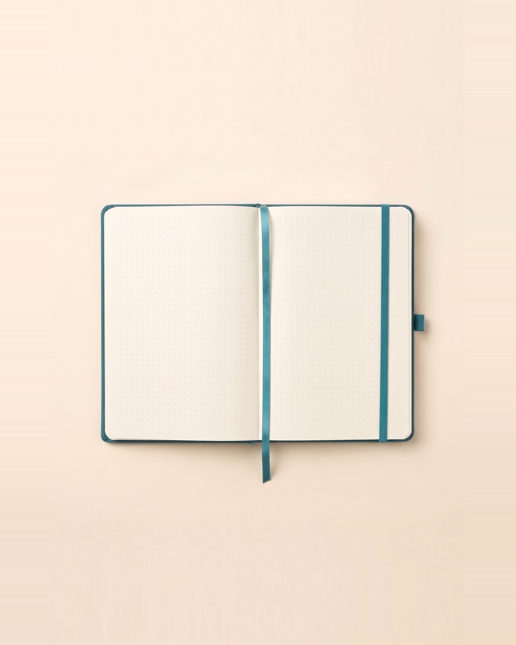 Compass Rose Notebook in Lagoon — view 2 of 3