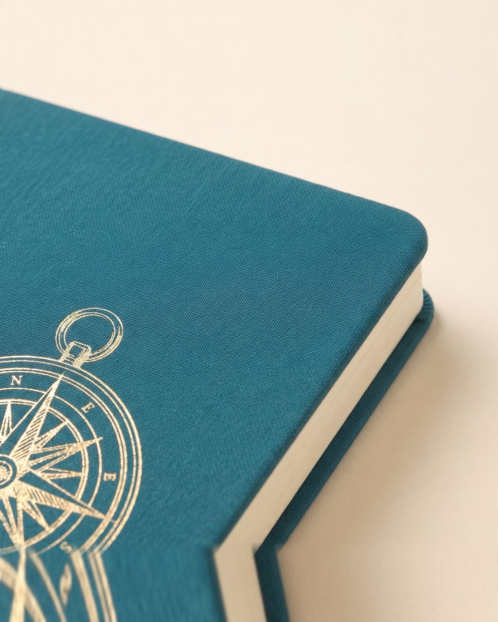 Compass Rose Notebook in Lagoon — view 3 of 3