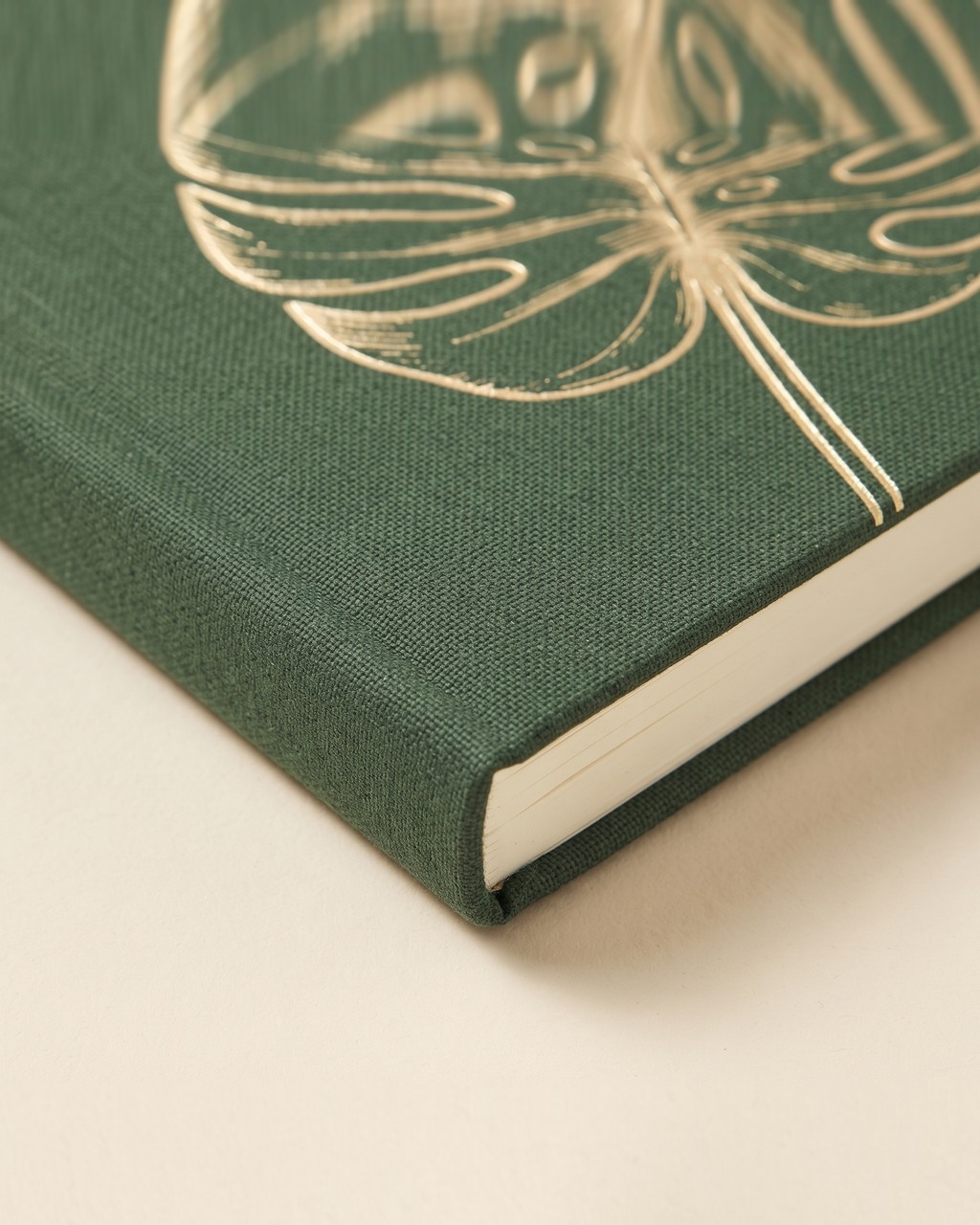 Monstera Leaf Notebook in Forest — view 3 of 3
