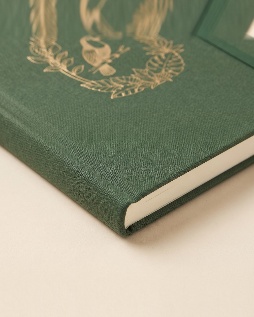 Toucan Crest Notebook in Forest — view 3 of 3